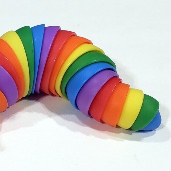 Flexible Fidget Slug Ocean Series Sensory Toy Twist & Turn, Stress Relief, ADHD - Picture 2 of 4